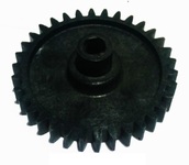 Шестерня мясорубки Ротор, черная, D=72mm, H=25, пр.зубья 34 (квадрат 8mm)