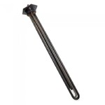 ТЭН радиаторный 2200W(1000+1200), черн, Ø42, клеммы под винт, G1 1/4", L390мм, 220V