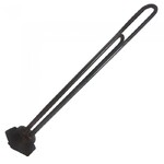 ТЭН радиаторный 2500W(1000+1500), черн, Ø42, клеммы под винт, G1 1/4", L325мм, 220V